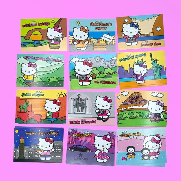 Sanrio Hello Kitty America The Beautiful Post Card Trading Cards - Picture 1 of 6